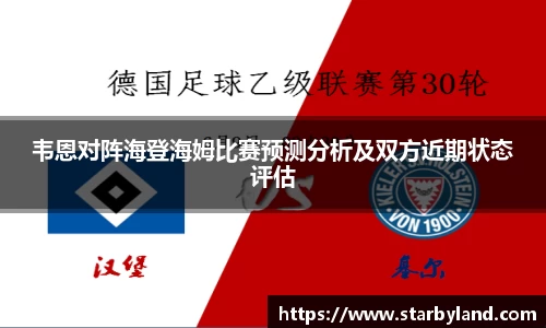 韦恩对阵海登海姆比赛预测分析及双方近期状态评估